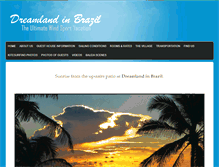 Tablet Screenshot of dreamlandinbrazil.com